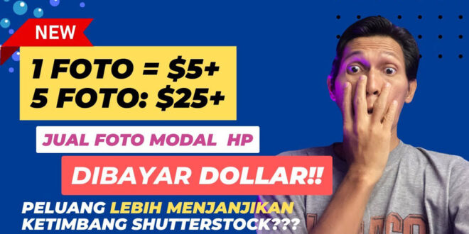 Aplikasi Jual Foto untuk Menghasilkan Uang Dari HP Tanpa Modal