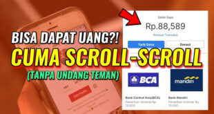 Aplikasi Scroll Berita Dapat Uang