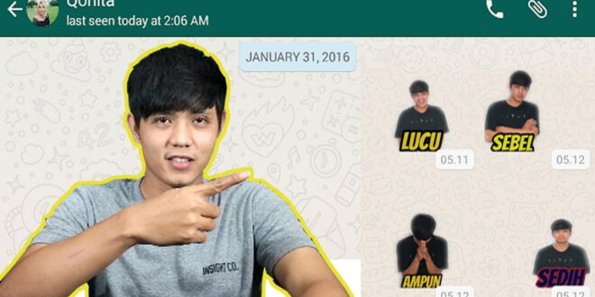 Chattingan Seru dengan Aplikasi Stiker WA yang Lucu dan Keren