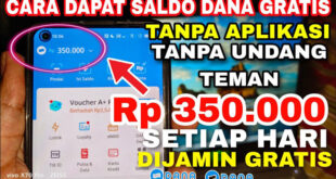 Link Klaim Dana Kaget 1 Juta Spesial Bulan Ini