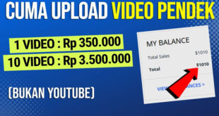 Aplikasi Penghasil Uang dengan Upload Video