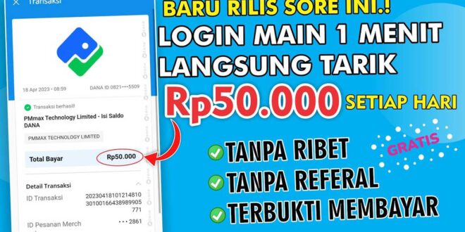 Aplikasi Penghasil Saldo Dana Tercepat